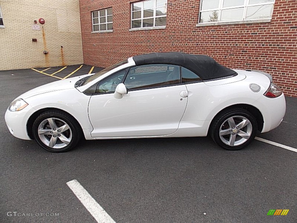 Northstar White 2008 Mitsubishi Eclipse Spyder GS Exterior Photo #93582588