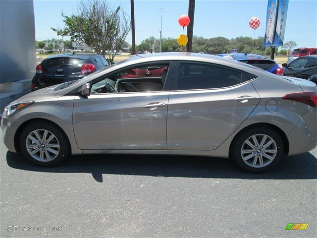 2014 Elantra SE Sedan - Bronze / Beige photo #3