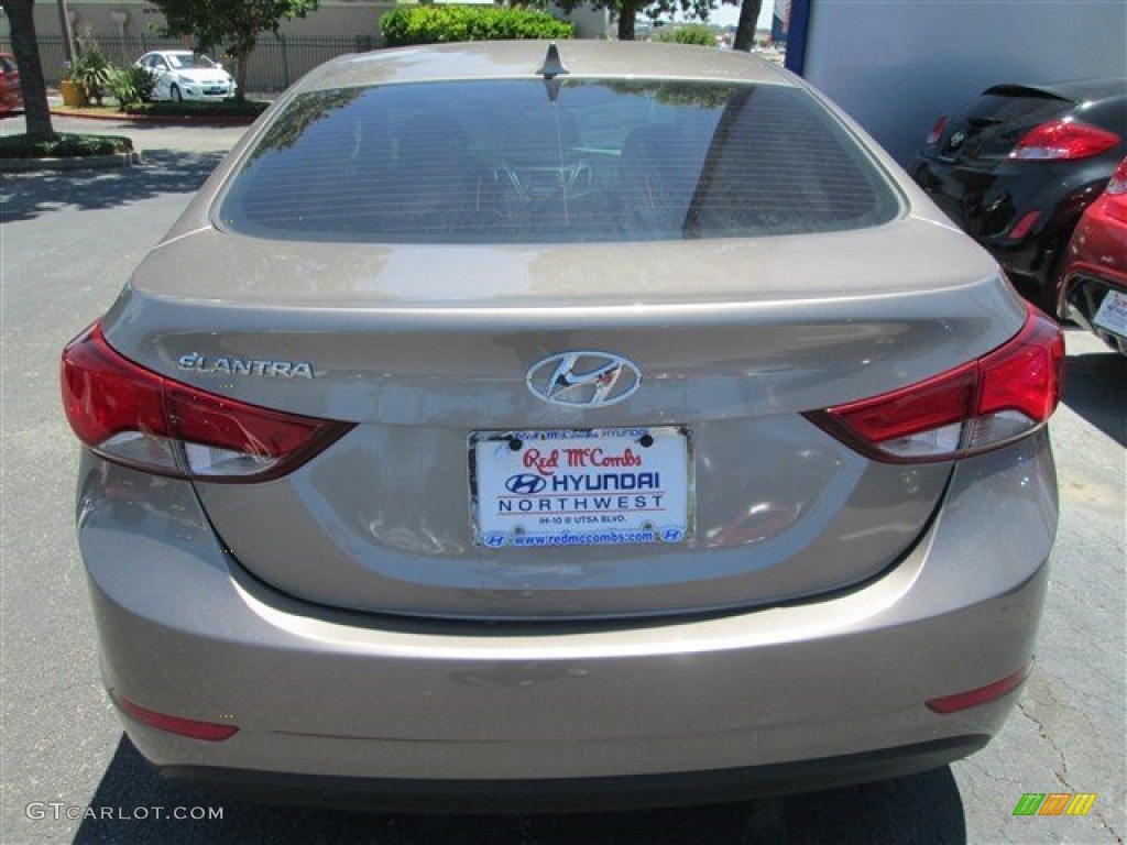 2014 Elantra SE Sedan - Bronze / Beige photo #5