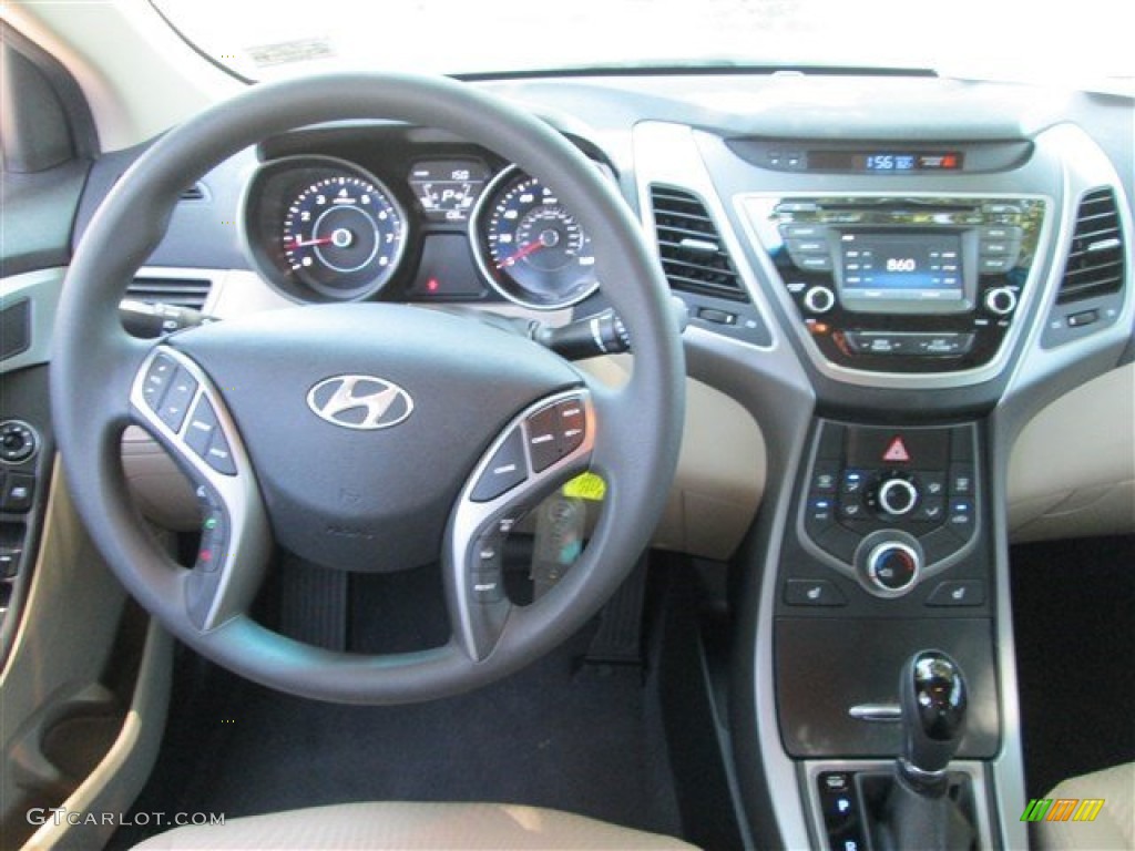 2014 Elantra SE Sedan - Bronze / Beige photo #10