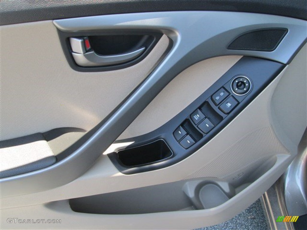 2014 Elantra SE Sedan - Bronze / Beige photo #12