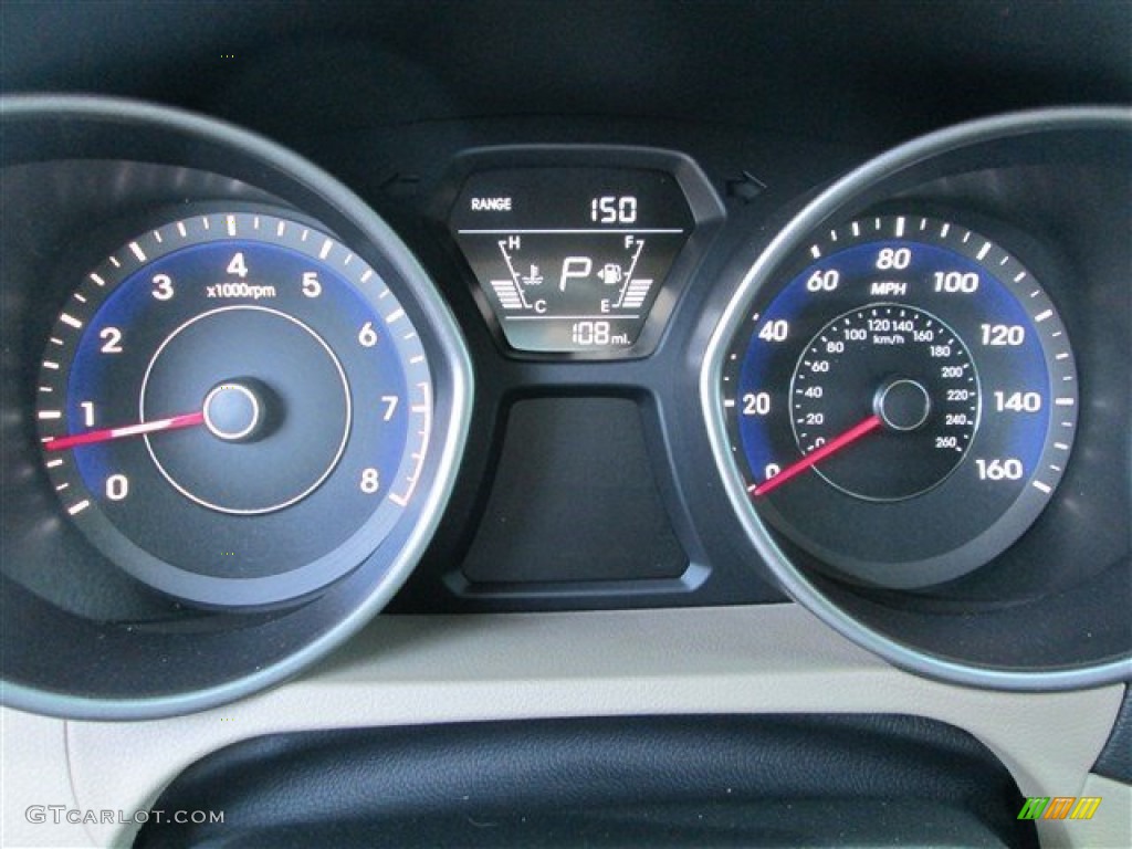 2014 Elantra SE Sedan - Bronze / Beige photo #16