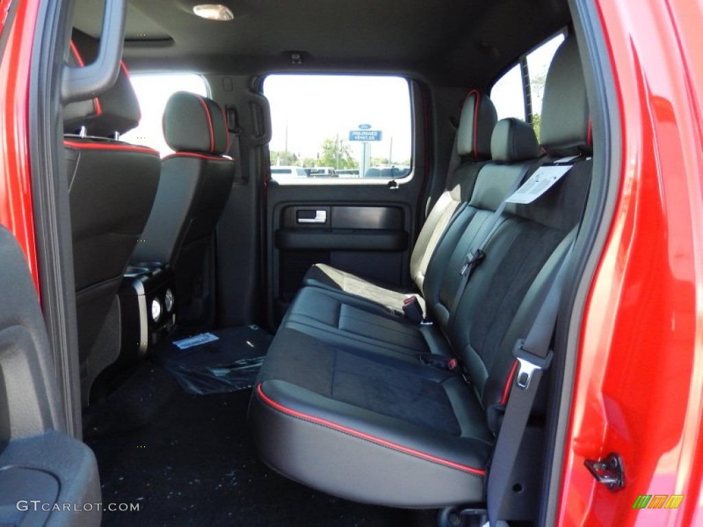 2014 F150 FX2 SuperCrew - Race Red / FX Appearance Black Leather/Alcantara photo #7