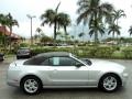 Ingot Silver - Mustang V6 Convertible Photo No. 5