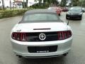 2014 Ingot Silver Ford Mustang V6 Convertible  photo #7