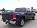 2008 Midnight Blue Metallic GMC Sierra 1500 SL Crew Cab 4x4  photo #5