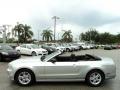 2014 Ingot Silver Ford Mustang V6 Convertible  photo #13