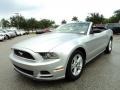 Ingot Silver - Mustang V6 Convertible Photo No. 14