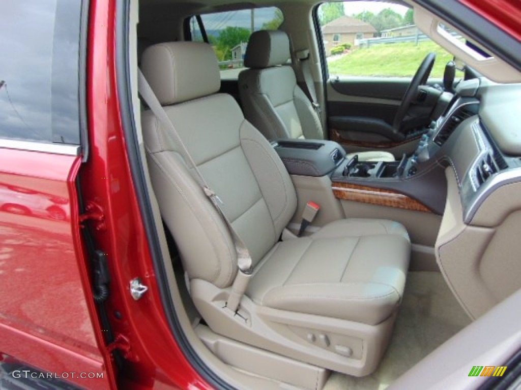 2015 Tahoe LTZ 4WD - Crystal Red Tintcoat / Cocoa/Dune photo #11