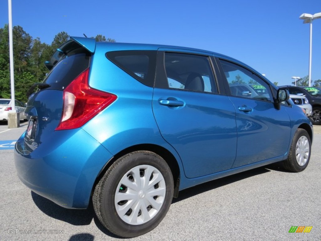 2014 Versa Note SV - Metallic Blue / Charcoal photo #5
