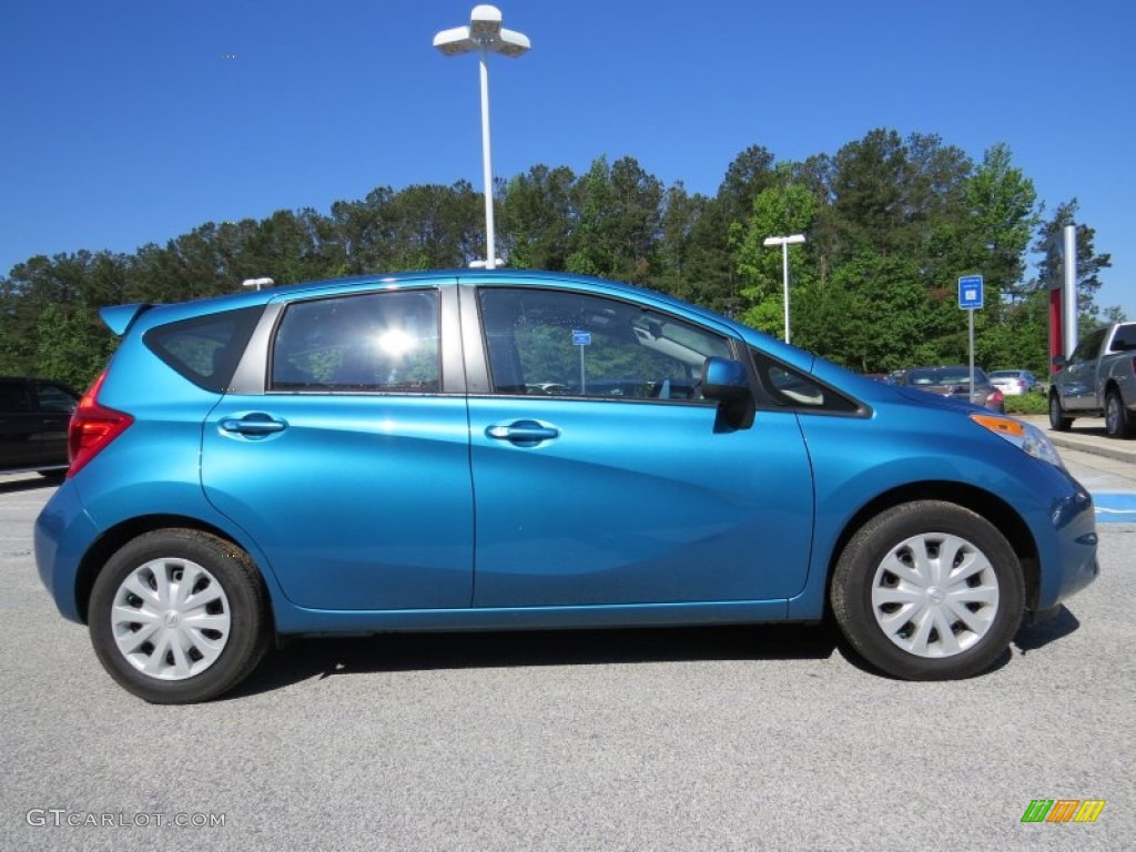 Metallic Blue 2014 Nissan Versa Note SV Exterior Photo #93586674
