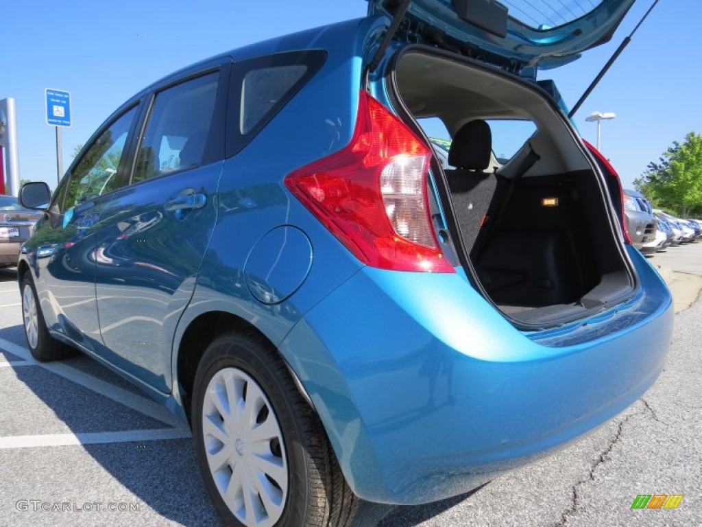 2014 Versa Note SV - Metallic Blue / Charcoal photo #12