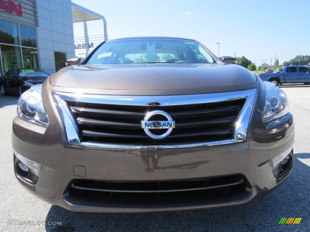 2014 Altima 3.5 SL - Java Metallic / Beige photo #9