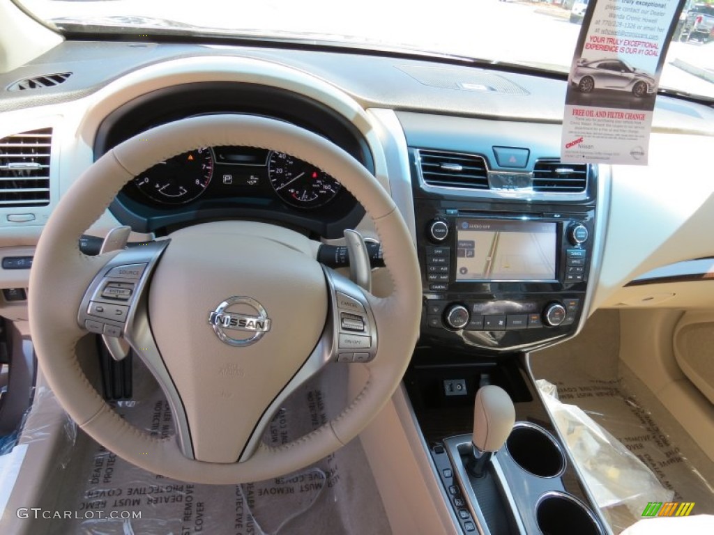 2014 Altima 3.5 SL - Java Metallic / Beige photo #14
