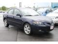 2008 Stormy Blue Mica Mazda MAZDA3 i Sport Sedan  photo #2