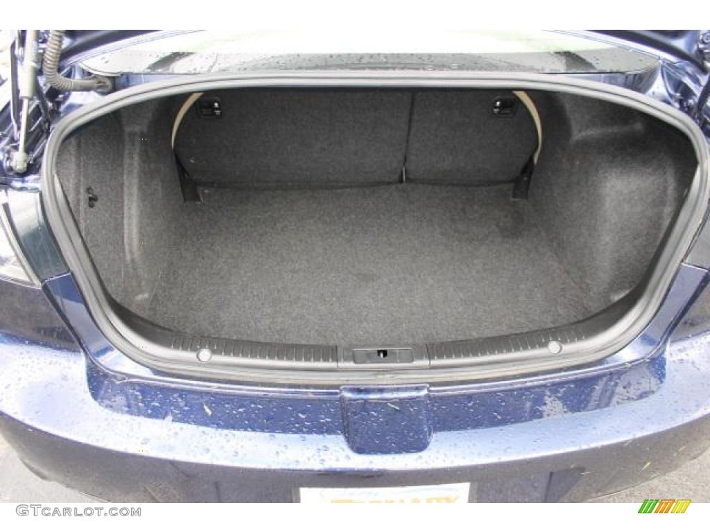 2008 MAZDA3 i Sport Sedan - Stormy Blue Mica / Beige photo #5