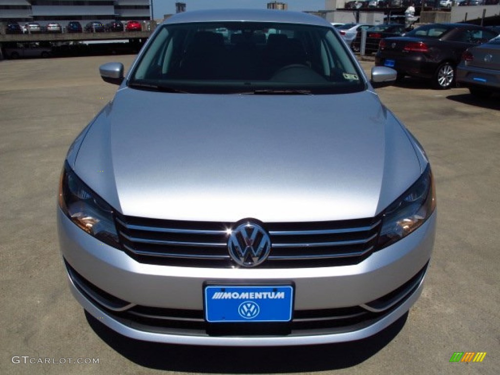 2014 Passat 1.8T SE - Reflex Silver Metallic / Titan Black photo #2