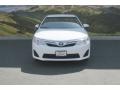 2014 Super White Toyota Camry LE  photo #2