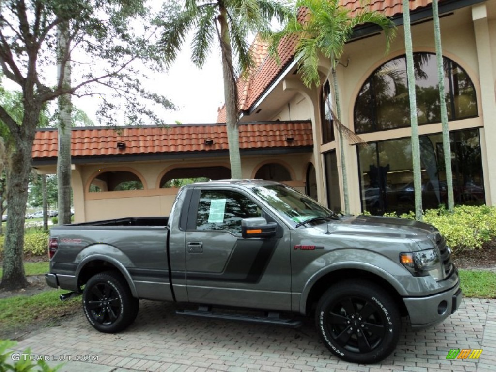 2014 F150 FX2 Tremor Regular Cab - Sterling Grey / FX Appearance Black Leather/Alcantara photo #3