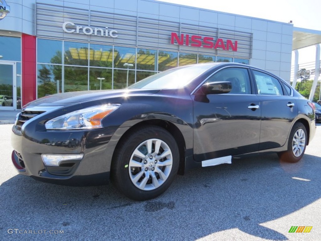 2014 Altima 2.5 S - Storm Blue / Charcoal photo #1