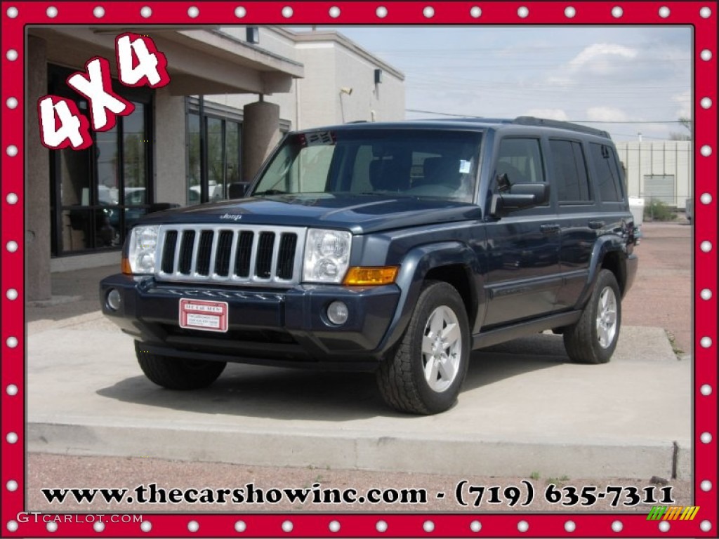 Modern Blue Pearl Jeep Commander