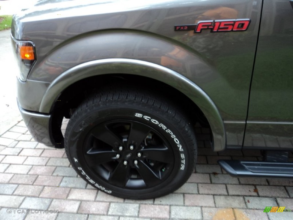 2014 F150 FX2 Tremor Regular Cab - Sterling Grey / FX Appearance Black Leather/Alcantara photo #11