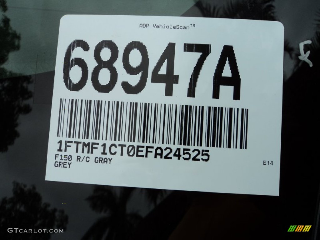 2014 F150 FX2 Tremor Regular Cab - Sterling Grey / FX Appearance Black Leather/Alcantara photo #30