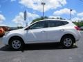 2013 Pearl White Nissan Rogue S  photo #4