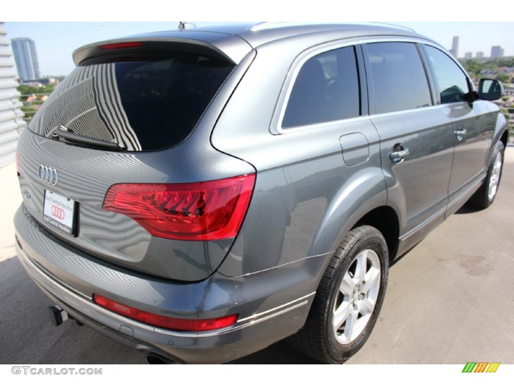 2013 Q7 3.0 TFSI quattro - Graphite Gray Metallic / Black photo #9