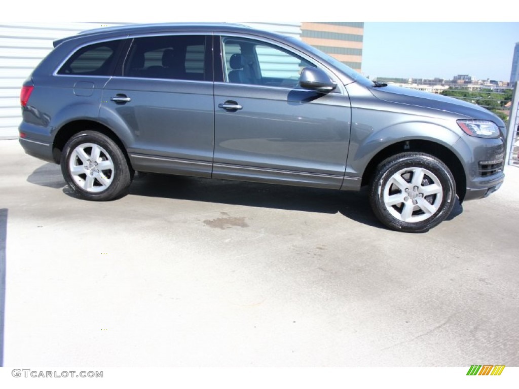 Graphite Gray Metallic 2013 Audi Q7 3.0 TFSI quattro Exterior Photo #93593061