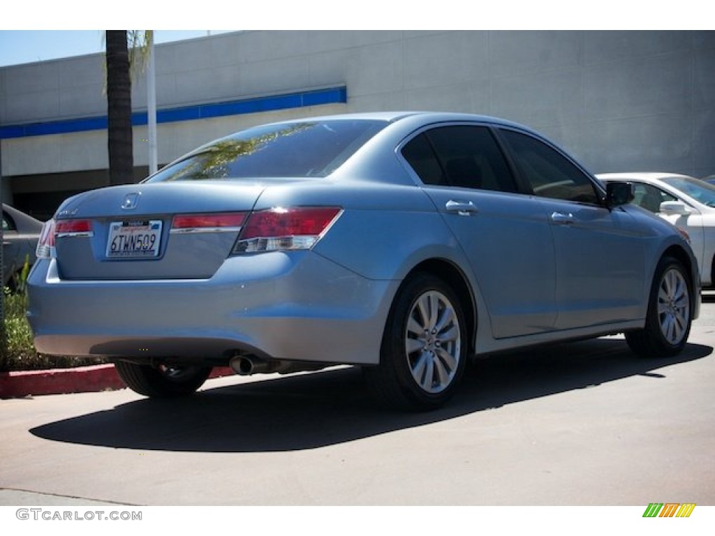 2012 Accord EX Sedan - Celestial Blue Metallic / Black photo #12