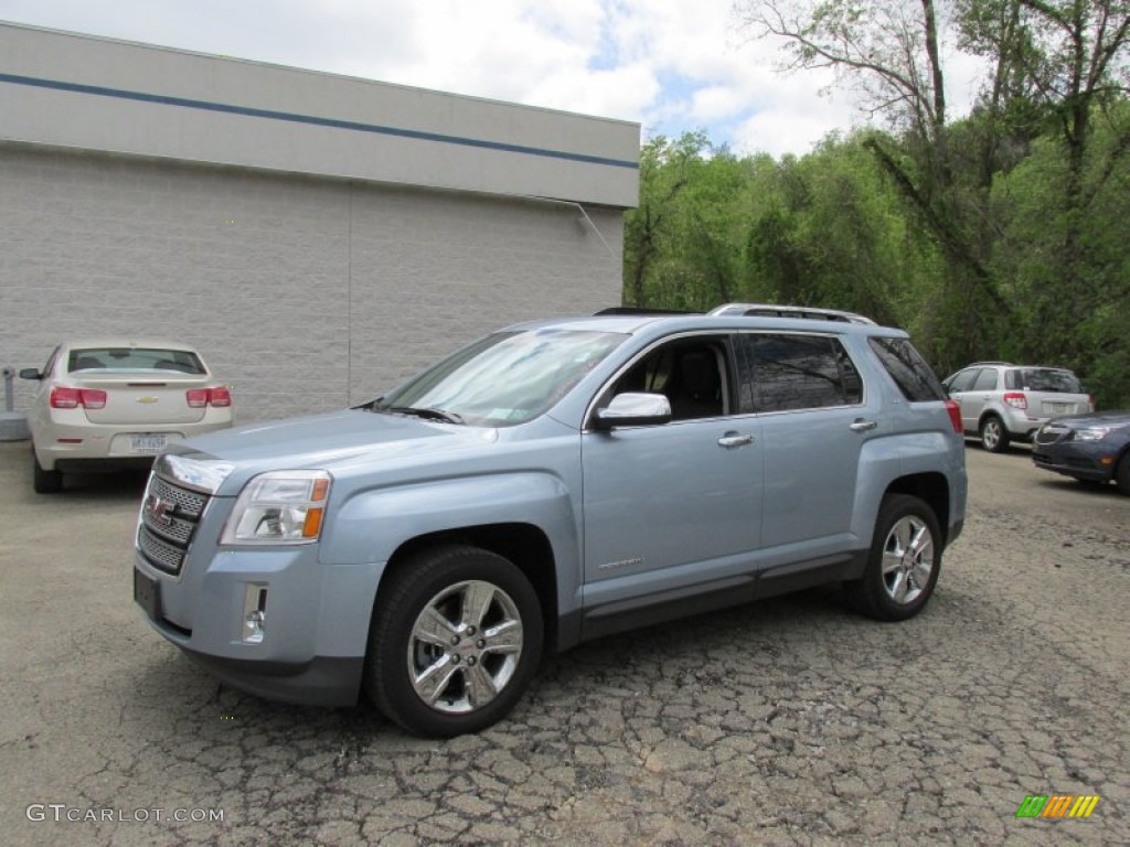 2014 Terrain SLT AWD - Silver Sky Metallic / Jet Black photo #1