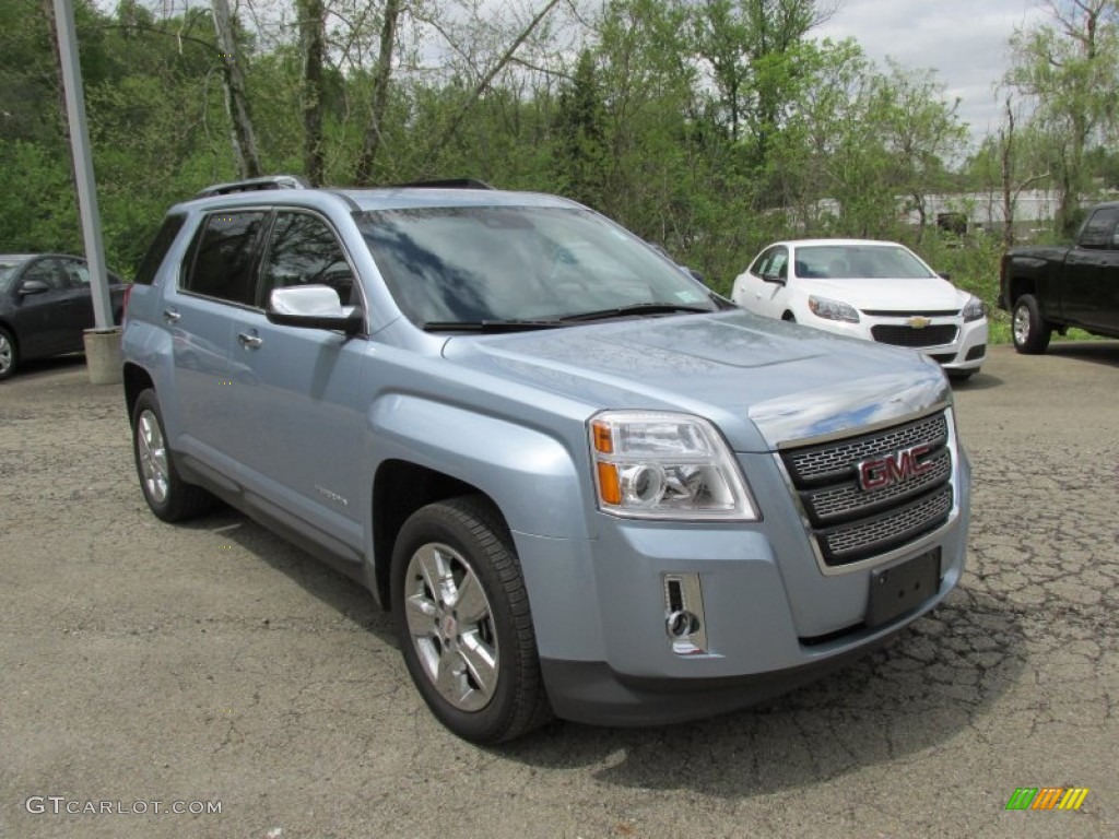 Silver Sky Metallic 2014 GMC Terrain SLT AWD Exterior Photo #93595170