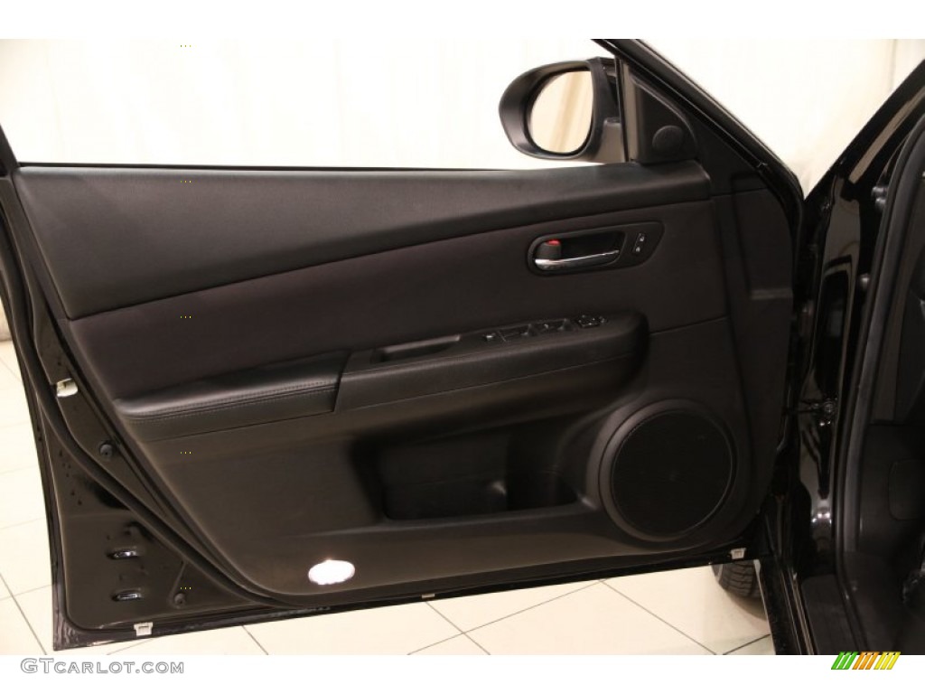 2012 MAZDA6 i Touring Sedan - Ebony Black / Black photo #4