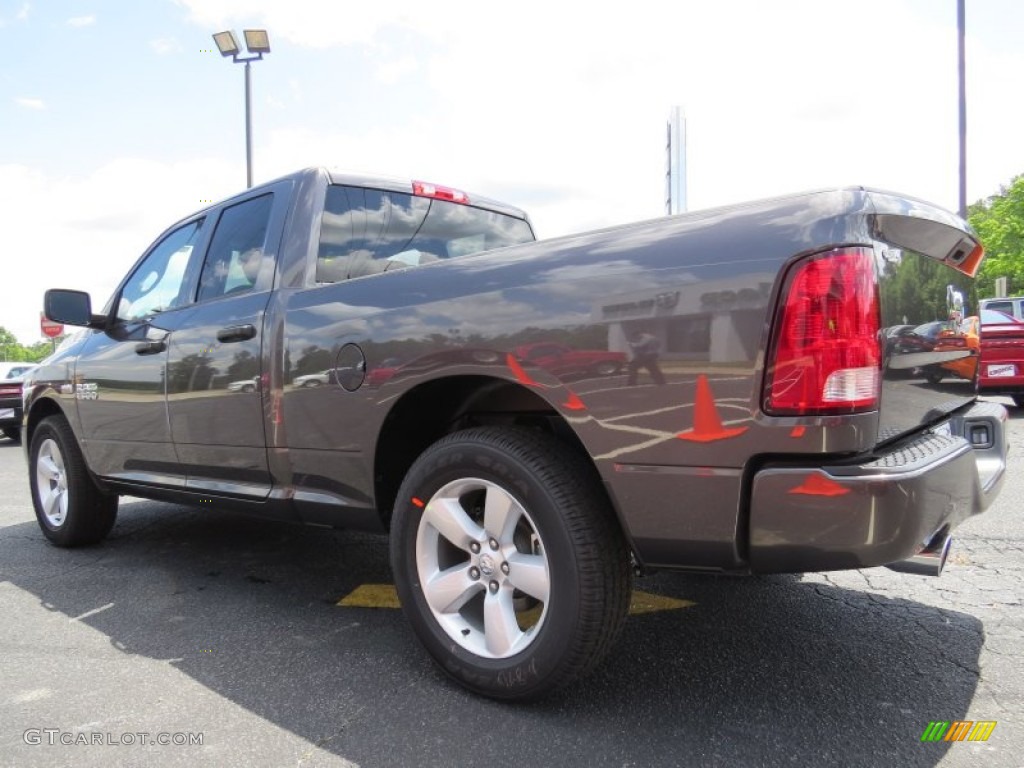 2014 1500 Express Quad Cab - Maximum Steel Metallic / Black/Diesel Gray photo #5