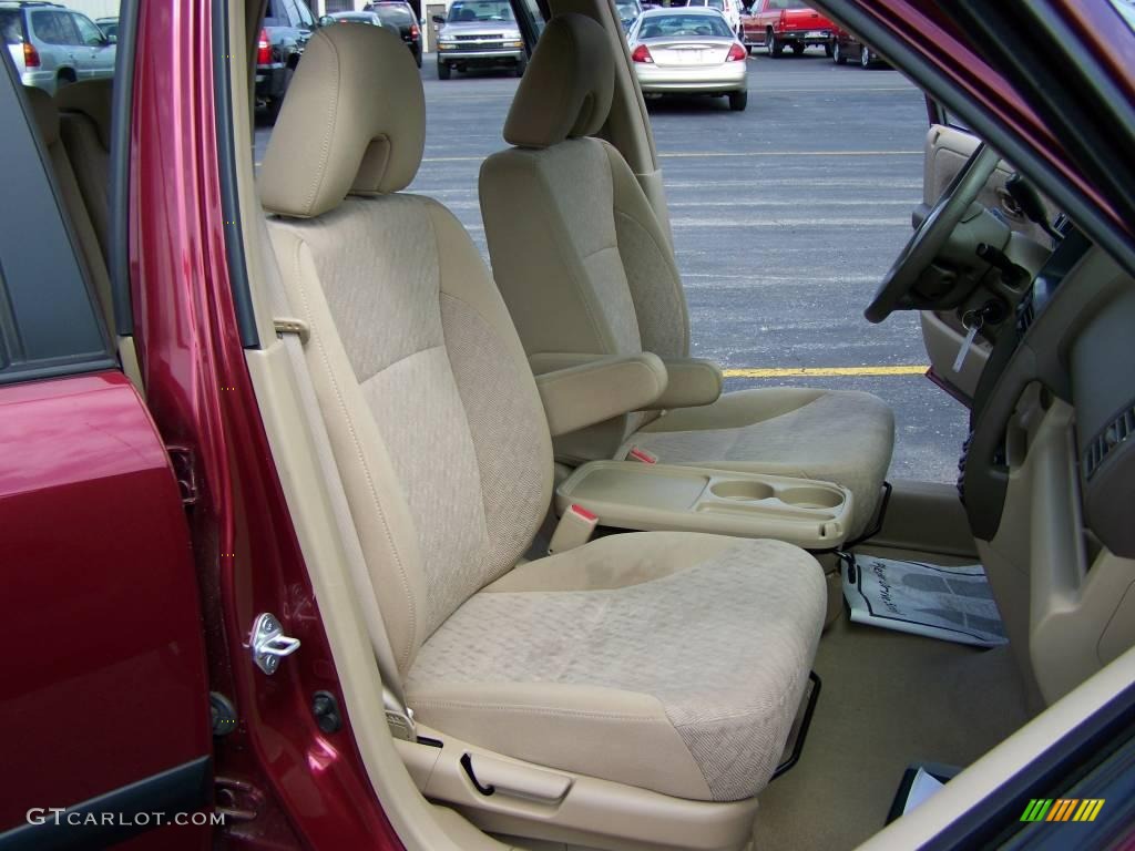 2006 CR-V LX 4WD - Redondo Red Pearl / Ivory photo #12