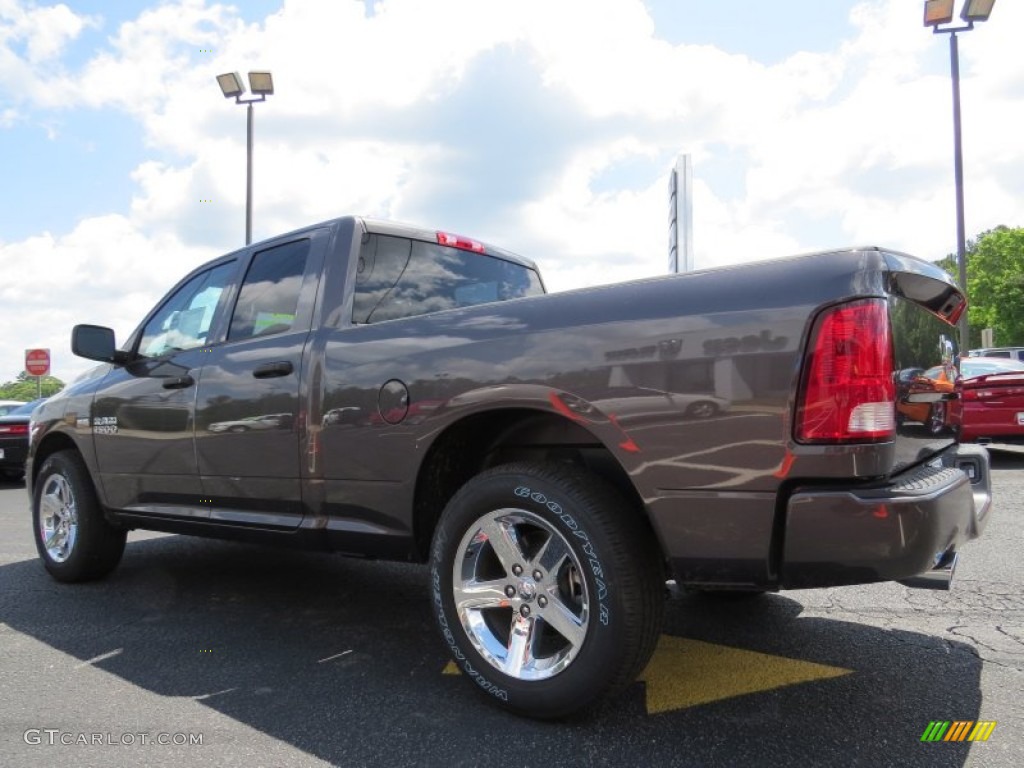 2014 1500 Express Quad Cab - Granite Crystal Metallic / Black/Diesel Gray photo #5