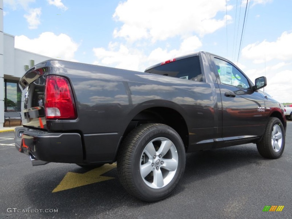 2014 1500 Express Regular Cab - Granite Crystal Metallic / Black/Diesel Gray photo #7