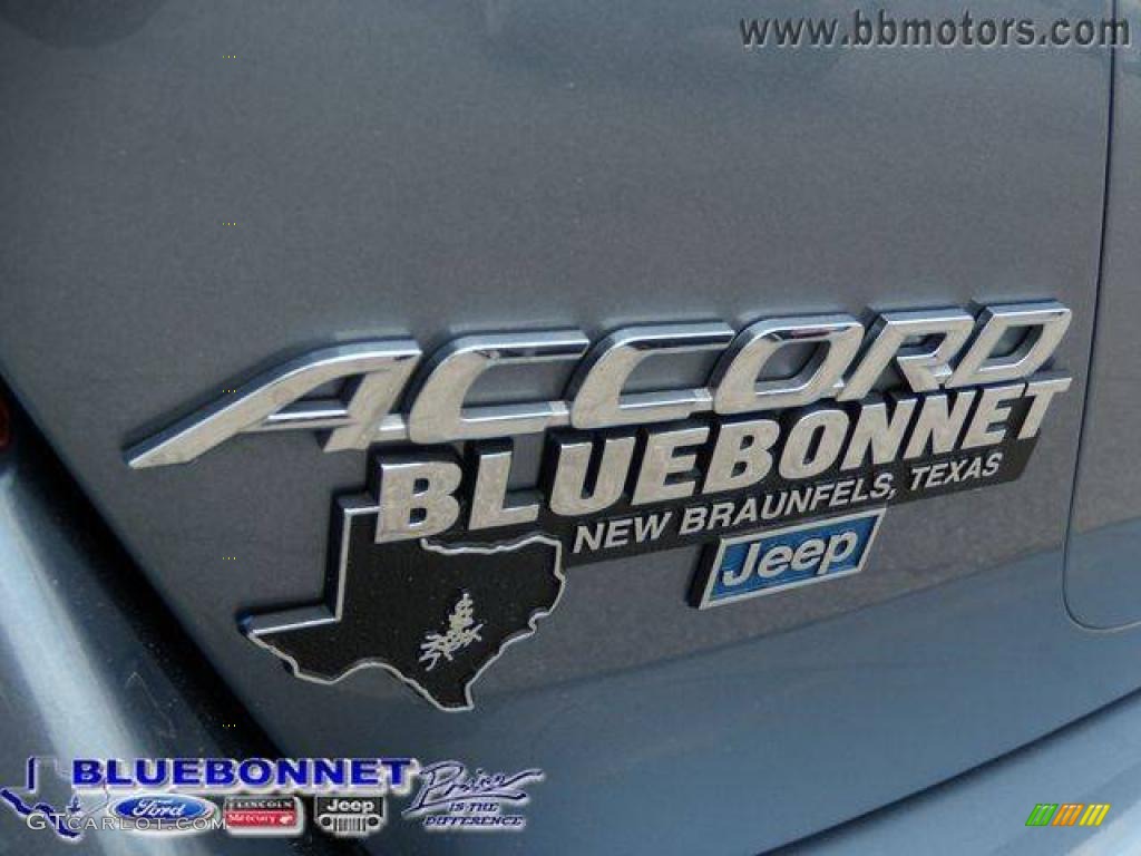 2007 Accord EX-L Sedan - Cool Blue Metallic / Black photo #11