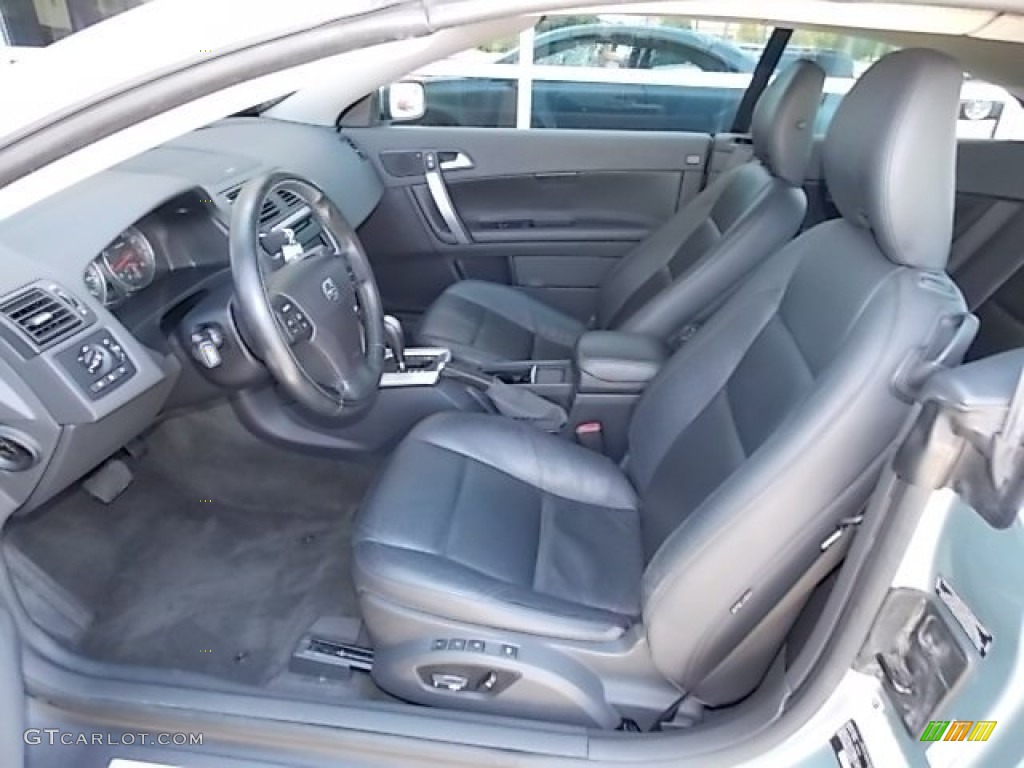 2007 C70 T5 Convertible - Celestial Blue Metallic / Off-Black photo #2