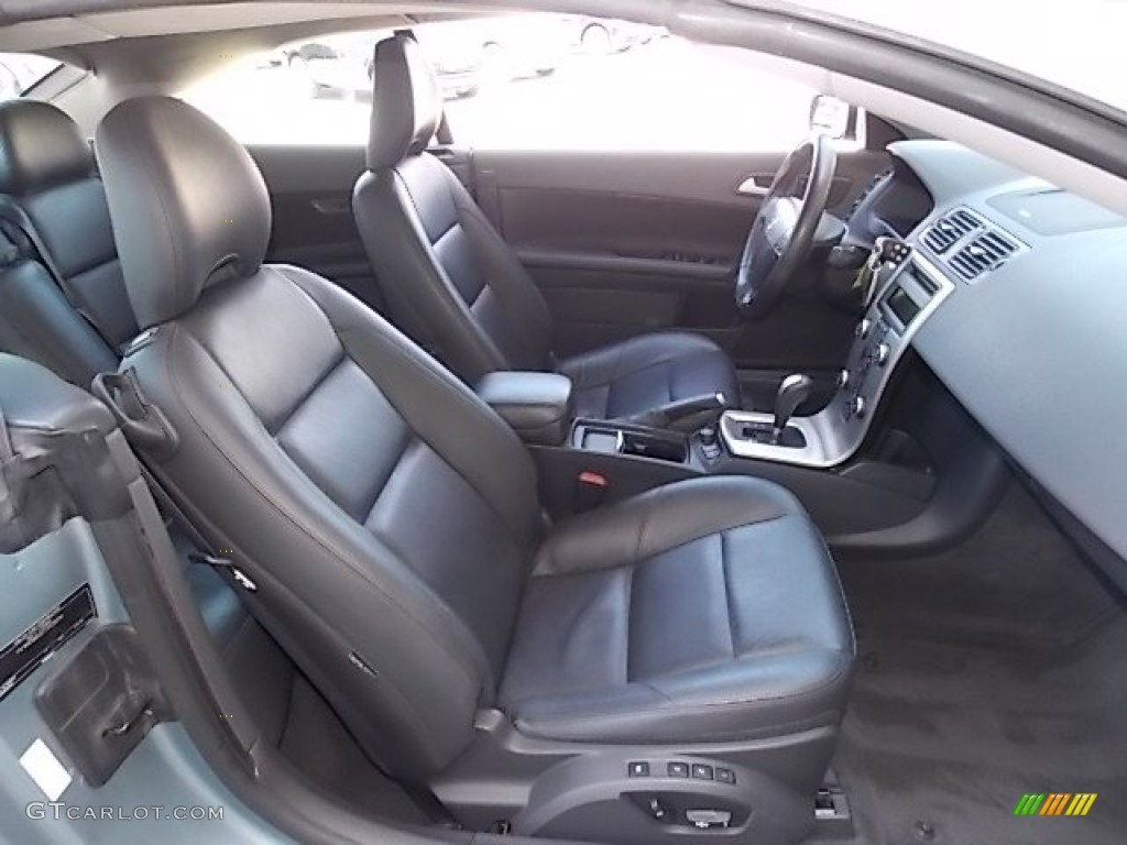 2007 C70 T5 Convertible - Celestial Blue Metallic / Off-Black photo #16