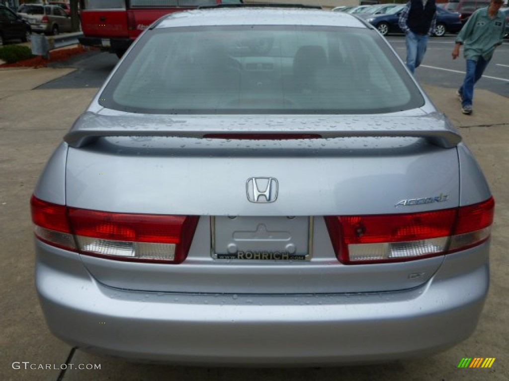2003 Accord EX Sedan - Satin Silver Metallic / Black photo #11
