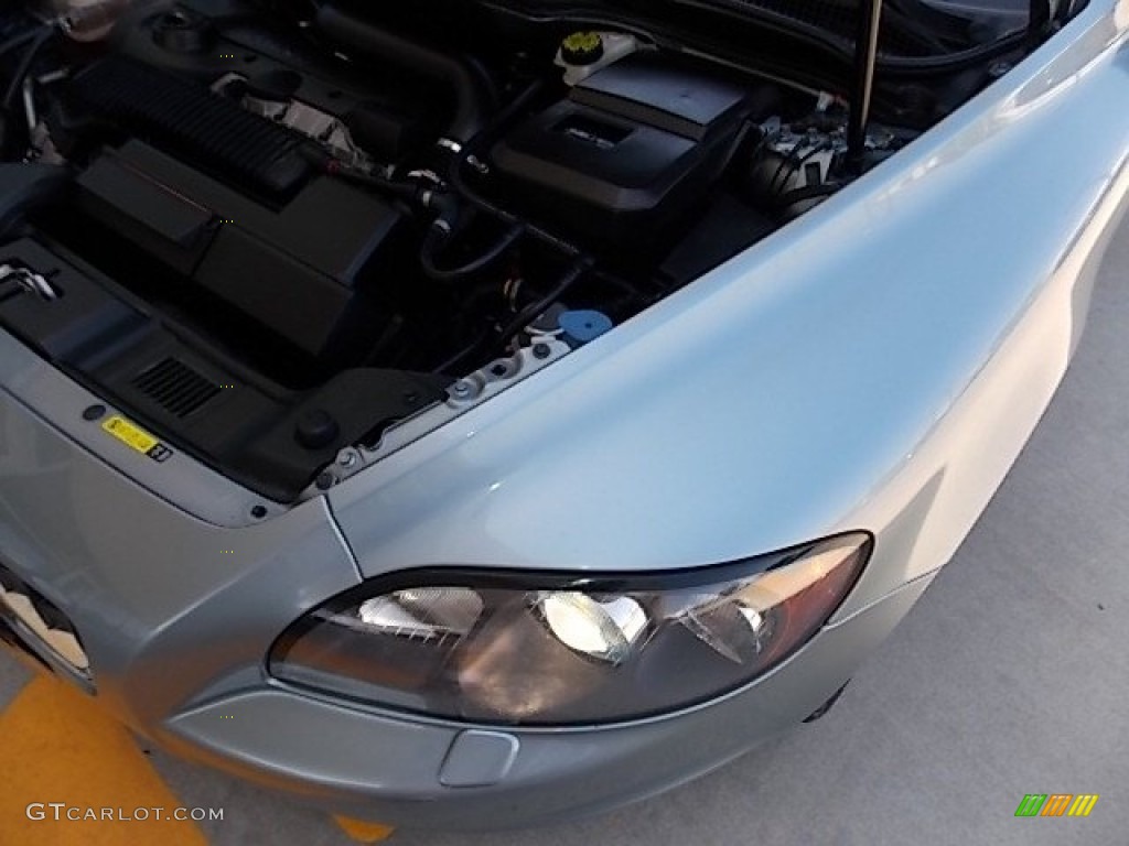 2007 C70 T5 Convertible - Celestial Blue Metallic / Off-Black photo #56