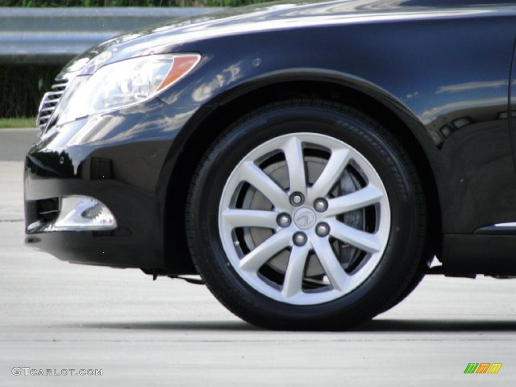 2007 LS 460 - Black Sapphire Pearl / Cashmere photo #26