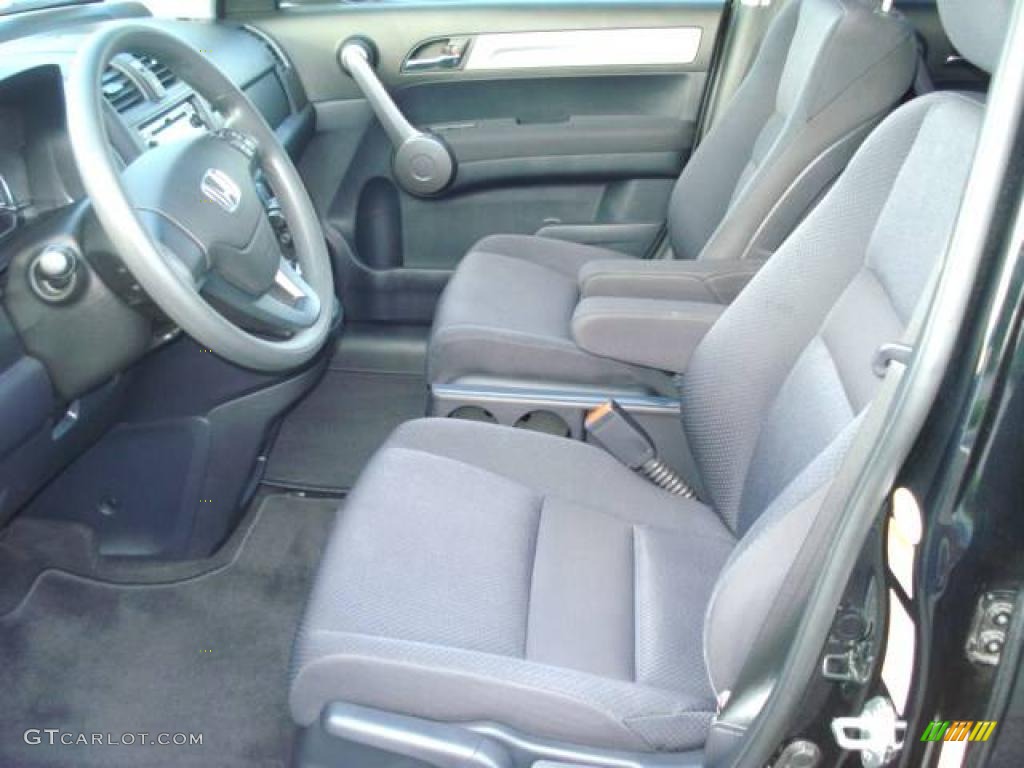 2008 CR-V LX - Nighthawk Black Pearl / Gray photo #10
