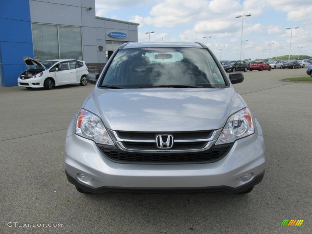 2011 CR-V LX 4WD - Alabaster Silver Metallic / Gray photo #17