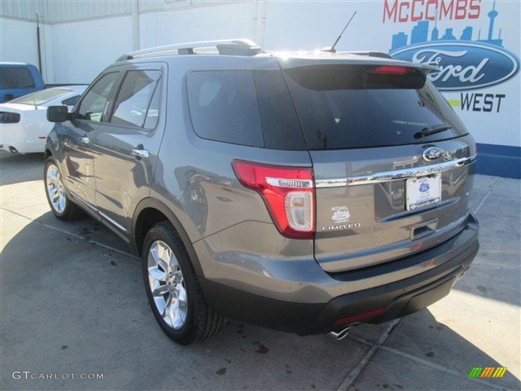 2014 Explorer Limited - Sterling Gray / Charcoal Black photo #3