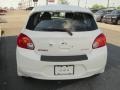 2014 Cloud White Mitsubishi Mirage ES  photo #6