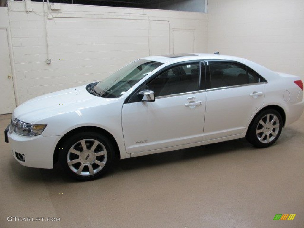 White Suede 2009 Lincoln MKZ AWD Sedan Exterior Photo #93608146