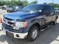 2014 Blue Jeans Ford F150 XLT SuperCrew  photo #3